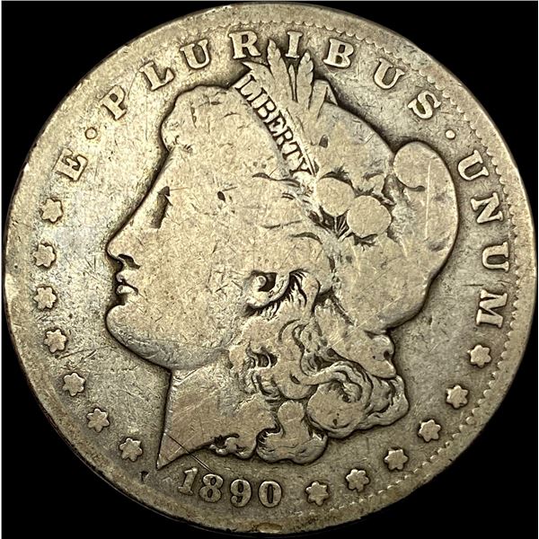 1890-CC Silver Morgan Dollar NICELY CIRCULATED