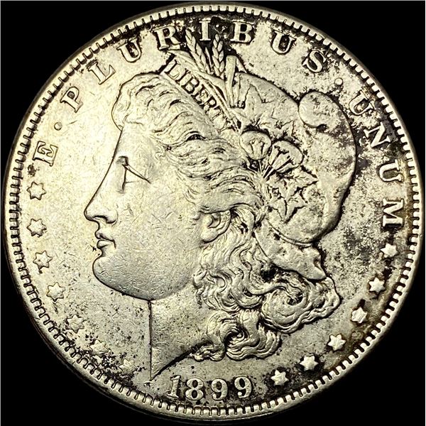 1899 Morgan Silver Dollar NEARLY UNCIRCULATED