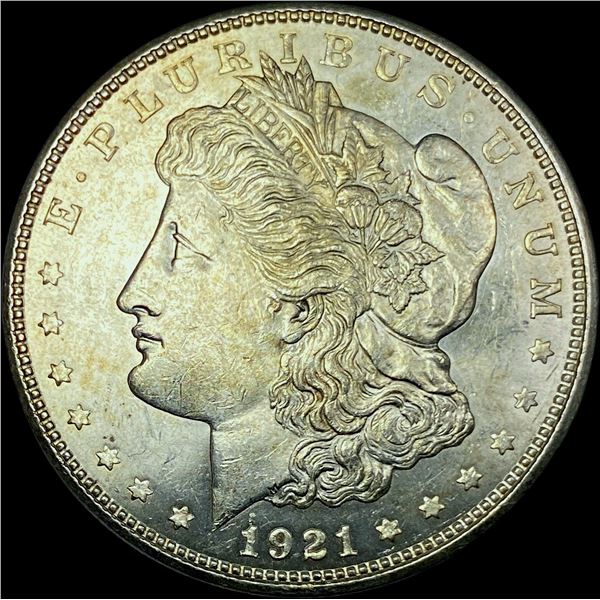 1921-D Silver Morgan Dollar CHOICE BU