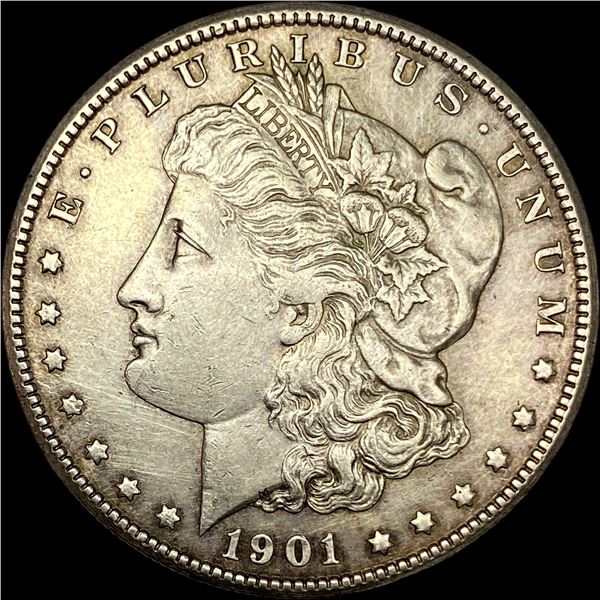 1901-S Silver Morgan Dollar NEARLY UNCIRCULATED