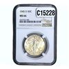 Image 1 : 1945-D Walking Liberty Half Dollar NGC MS66