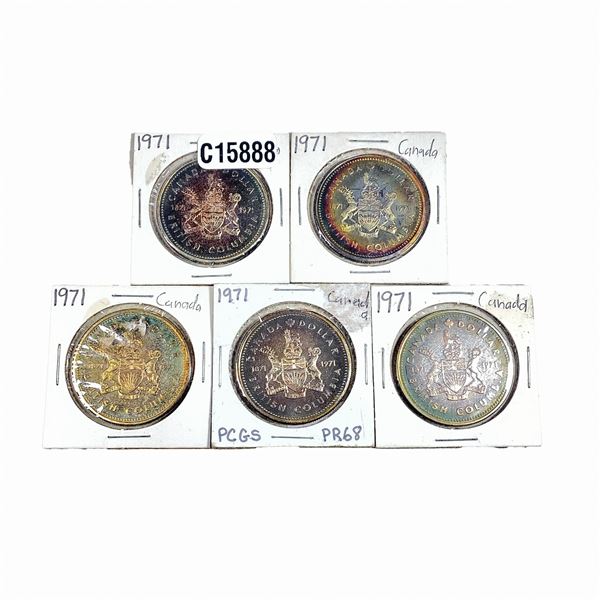 1971 Canada Silver Dollar MS
