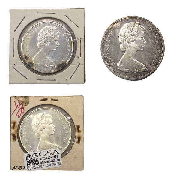 Various Dates Canada Silver Dollar MS