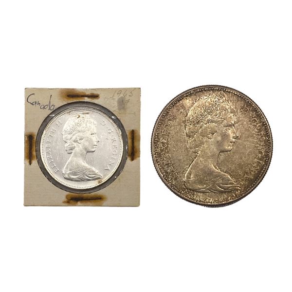 Various Dates Canada Silver Dollar