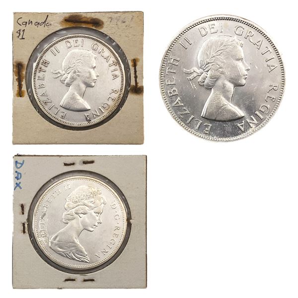 1961-1965 Canada Silver Dollar MS