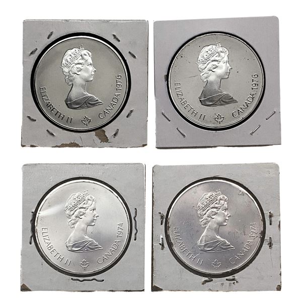 1976 Canada Silver $5 Olympics MS