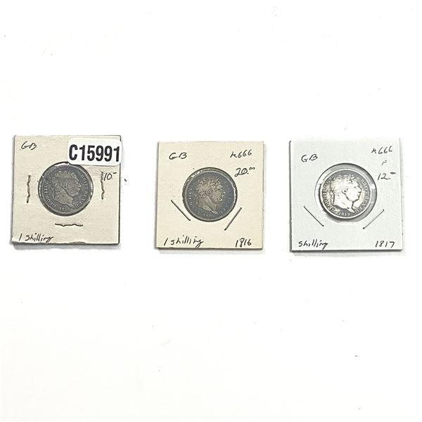 Various Dates Various Silver Coins VF