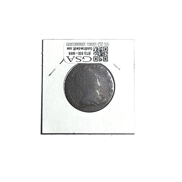1775 Great Britain Evasion Penny AU