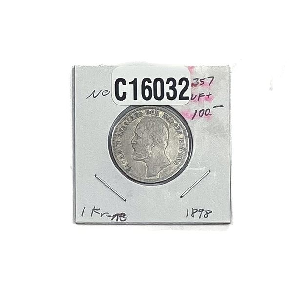 c. 1364 Silver Yemen 1/4 Riyal VF