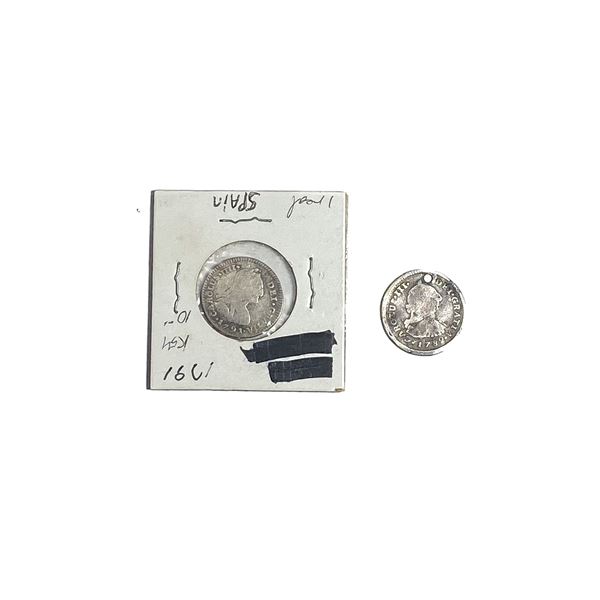 1780's Silver Spain 1 Reales VF