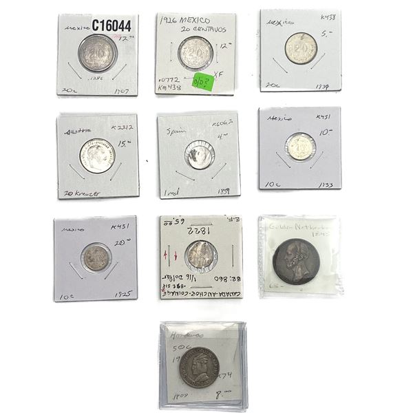 Various Dates World Silver Lot HIGH GRADE