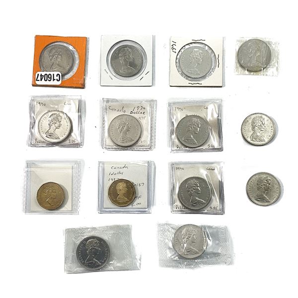 Various Dates Canada Modern Dollars MS