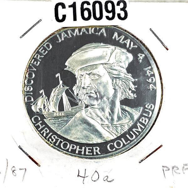 1975-Fm Silver Jamica 10 Dollars 1.2725 PF