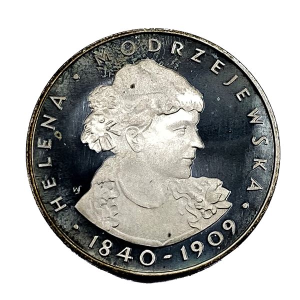 1995 Silver Poland 100 Zloyts PF