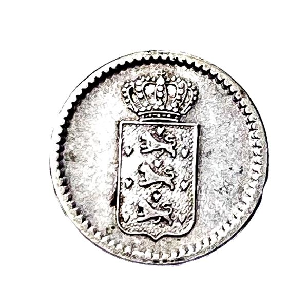 1845 Silver 10 Skilling AU+