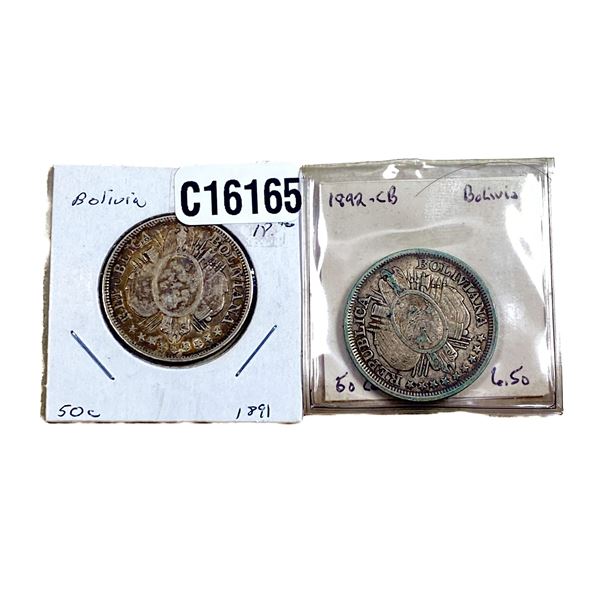 Various Dates Various Silver Coins VF