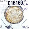 Image 1 : 1913 Silver Germany 2 Mark MS