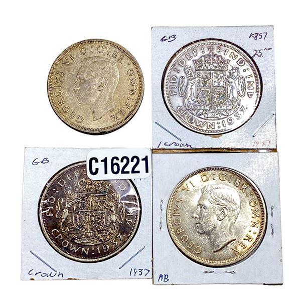 Various Dates Various Silver Coins AU+