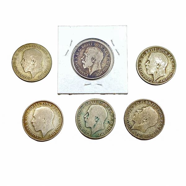 Various Dates Various Silver Coins VF