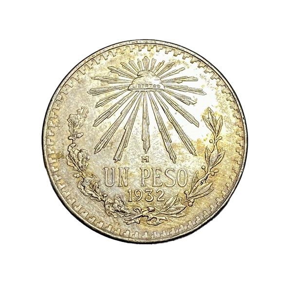 1952-M Silver Mexico 1 Peso MS