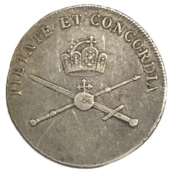1790 Silver Frankfurt 1 1/4th Dacat XF