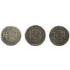 Image 2 : Various Dates Silver Spanish Colonial 1/2 Real Avg Circ