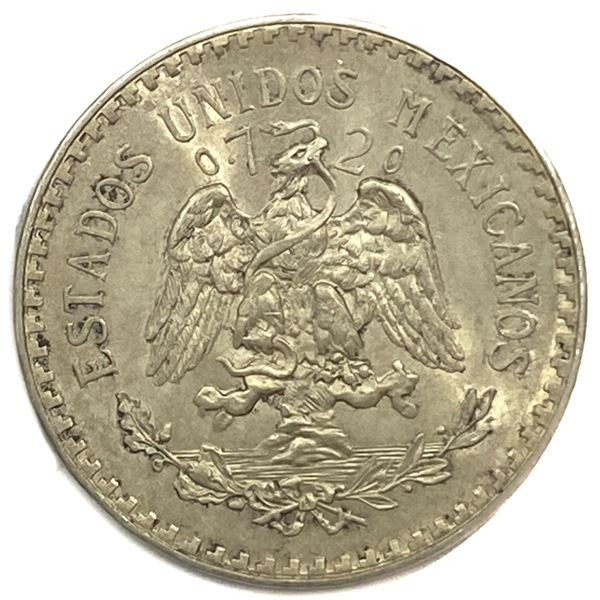 1932-M Silver Mexico 1 Peso MS