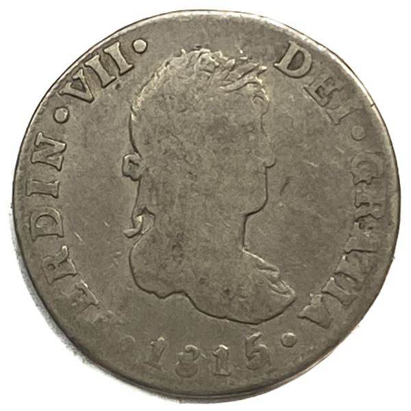 1815 Mo Silver 2 Reales VF
