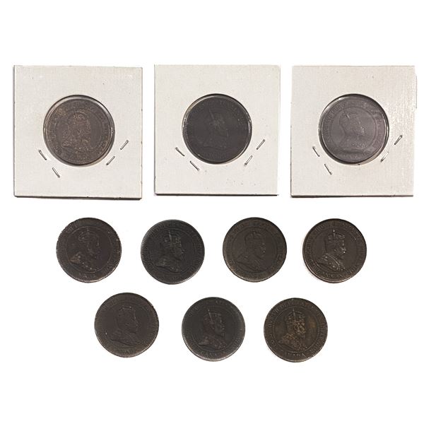 Various Dates Various Canada Coins