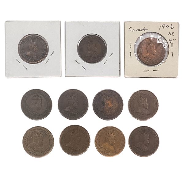 Various Dates Various Canada Coins