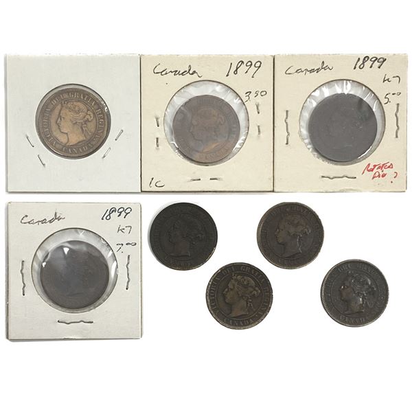 Various Dates Various Canada Coins