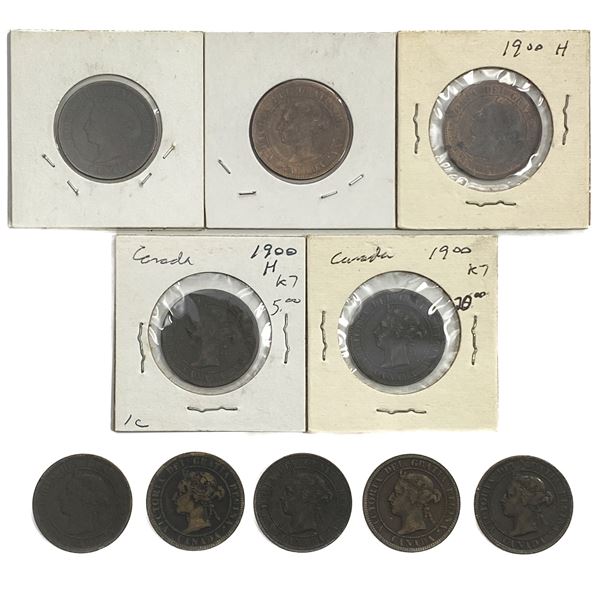 Various Dates Various Canada Coins