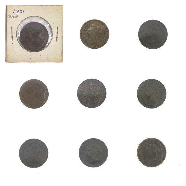 Various Dates Various Canada Coins