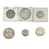 Image 2 : [6 Coins]1947-1968 Panama Silver Type Set