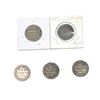 Image 2 : [5 Coins] 1910 Canada 1 Cent