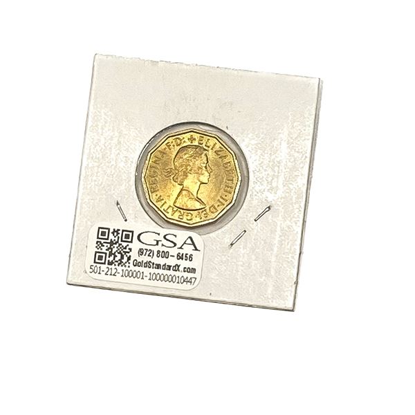 1964 Great Britian 3 Pence