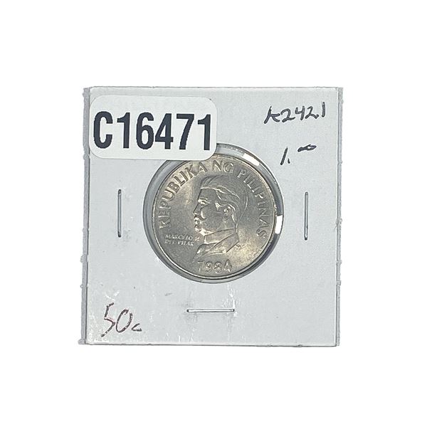 1984 Philippines 50 Sentimos