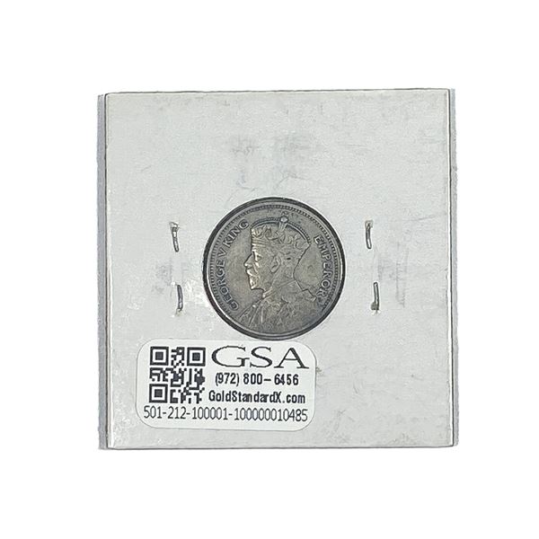 1933 New Zealand 6 Pence