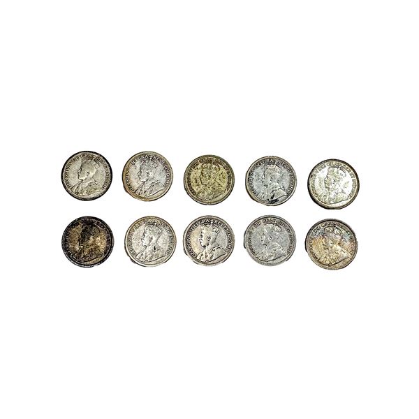 Various Dates Various Canada Coins