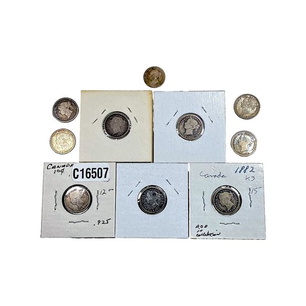 Various Dates Various Canada Coins