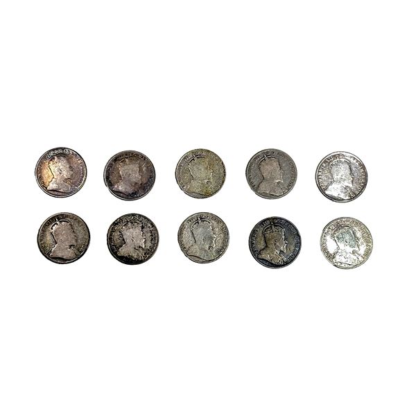 Various Dates Various Canada Coins