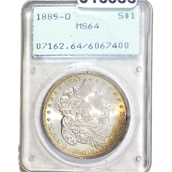 1885-O Morgan Silver Dollar PCGS MS64
