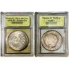 Image 1 : 2 Coin Silver Dollar Lot USCG