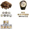 Image 1 : Large Coin Lot- Pennies, Ike Dollars, Etc