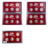 Image 2 : 5 Silver Proof Sets 1999-2002 and 2003