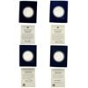 Image 1 : 4 US Mint American Silver Eagle Lot