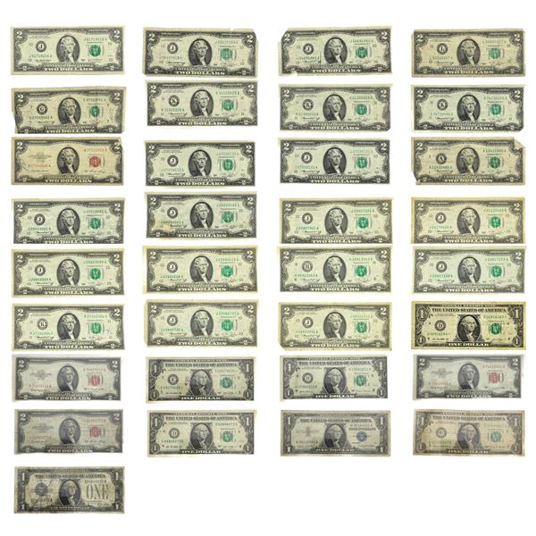 US Paper Currency Lot