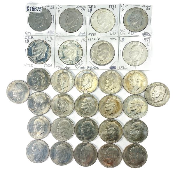 [30] Eisenhower Dollar Lot