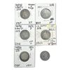 [6 Coins]1853-1891 Seated Liberty Quarter