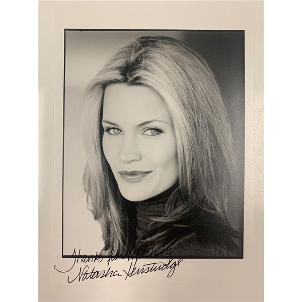 Natasha Henstridge signed photo